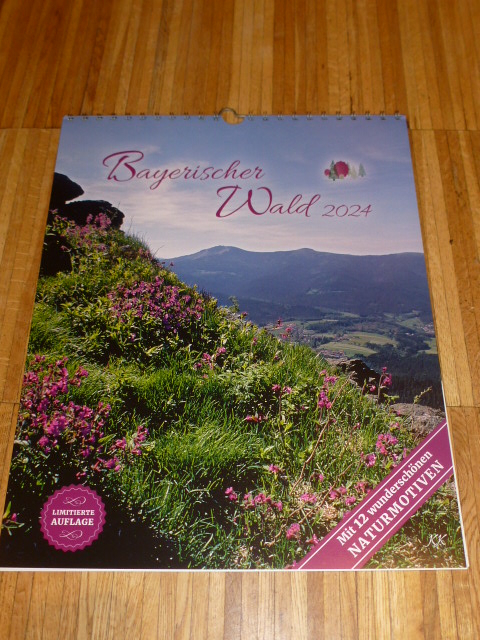Kalender Bayerischer Wald 2024